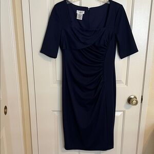 Maggy London Navy Blue Dress
